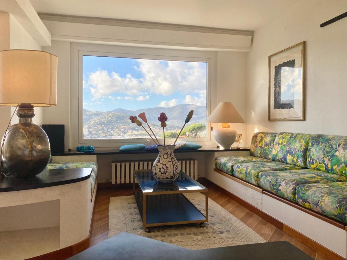 Welcome Riviera - Paradiso 12-Ultimo Restauro Nel 2025-Vista Mare Stupenda-Balcone Con Vista Meravigliosa Piu' Terrazza Solarium Sovrastante Di 70 Mq Esterna Rapallo Buitenkant foto