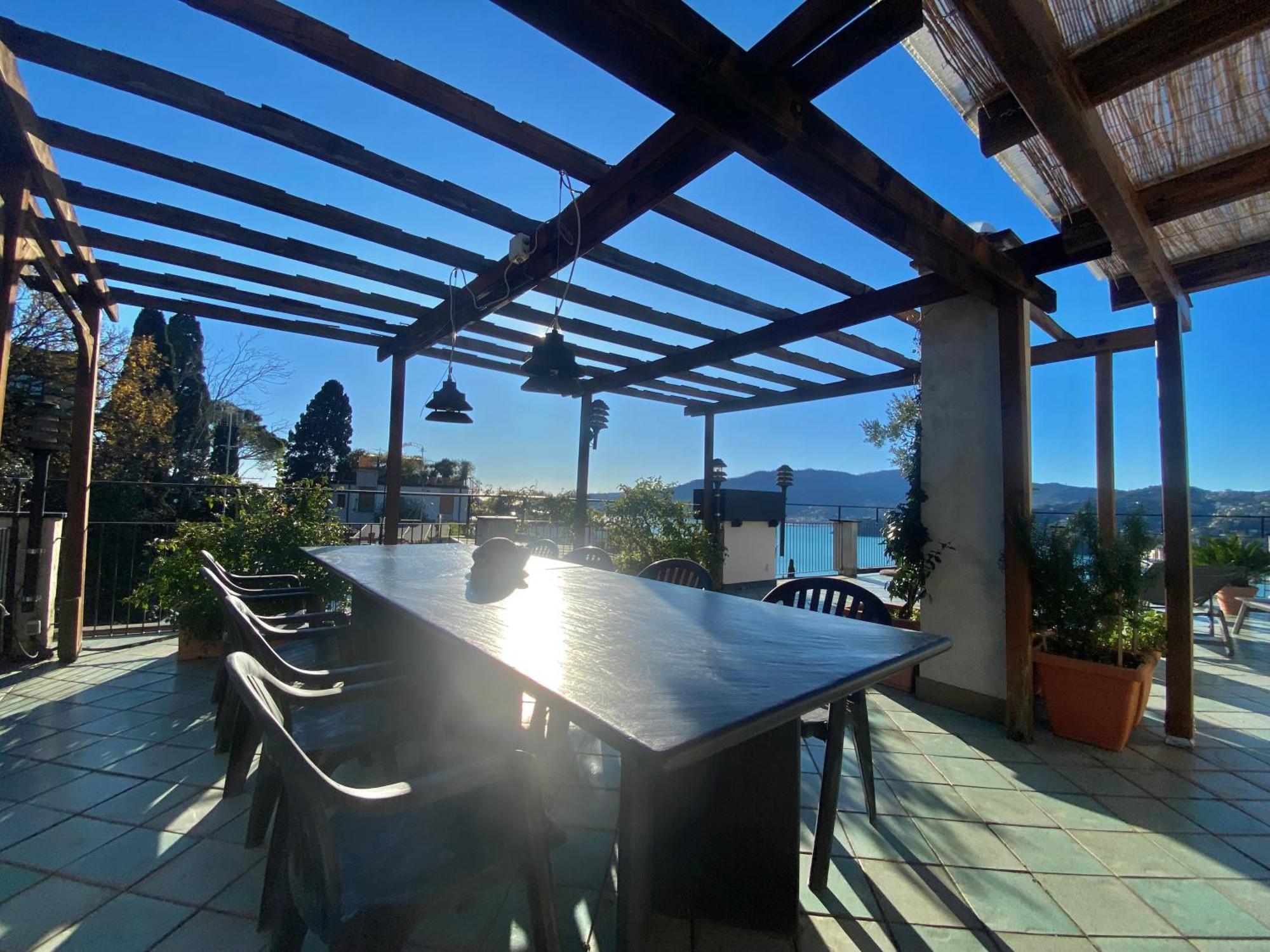 Welcome Riviera - Paradiso 12-Ultimo Restauro Nel 2025-Vista Mare Stupenda-Balcone Con Vista Meravigliosa Piu' Terrazza Solarium Sovrastante Di 70 Mq Esterna Rapallo Buitenkant foto